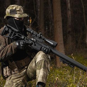 Lobaev DVL 10 Saboteur Fully Suppressed Sniper rifle - Image 5
